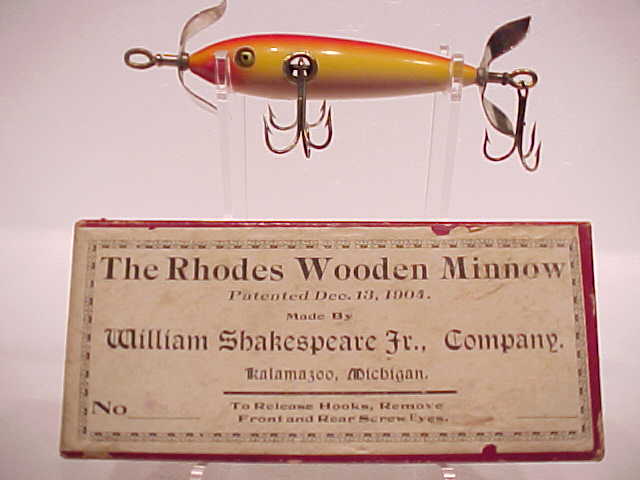 Vintage Fishing Lure Shakespeare Mouse Lure Glass Eyes