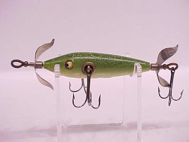 Heddon Green Crackleback Lures and Boxes 1904-1913: 3