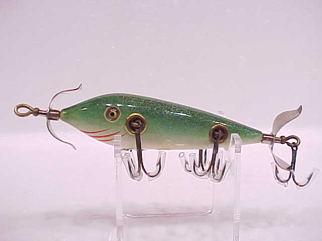 Heddon Green Crackleback Lures and Boxes 1904-1913: 3