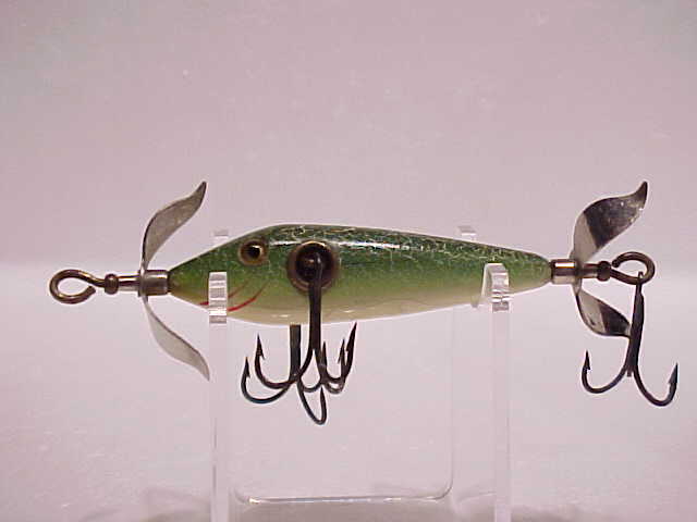 Heddon Green Crackleback Lures and Boxes 1904-1913: 3