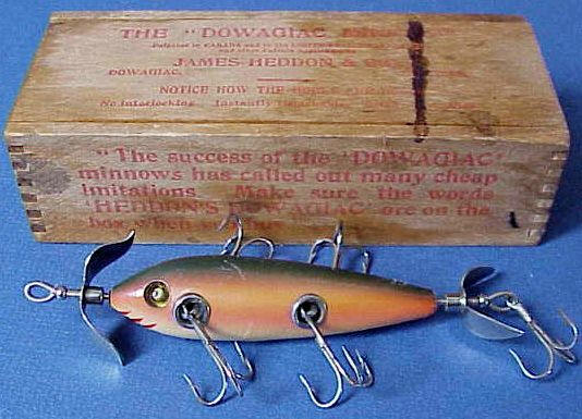 HEDDON DOWAGIAC MINNOW #150 BAR PERCH