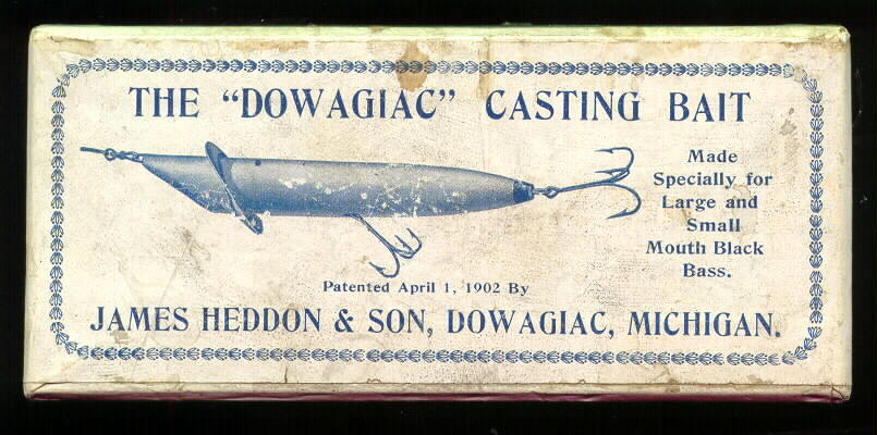 Heddon Antique Lure Box Identification