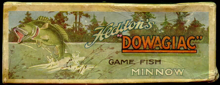 Heddon White Down Bass Box Minnow - Fin & Flame