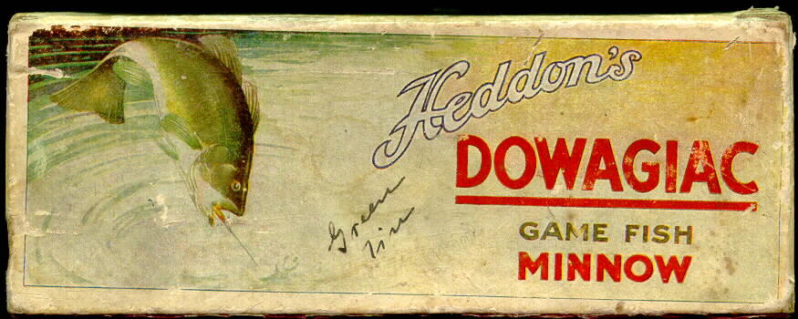 Heddon Antique Lure Box Identification