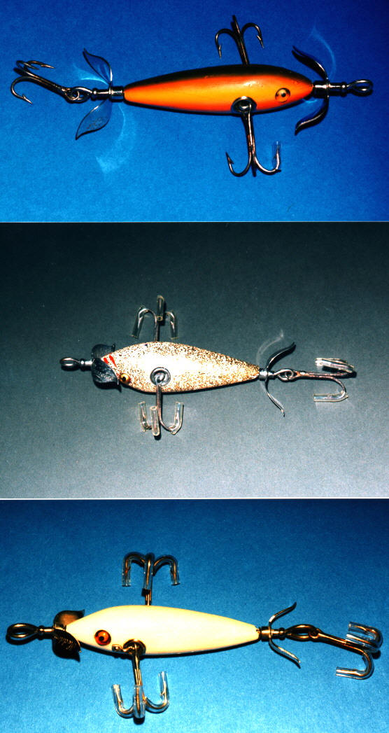 Heddon's Model 100 Antique Fishing Lures