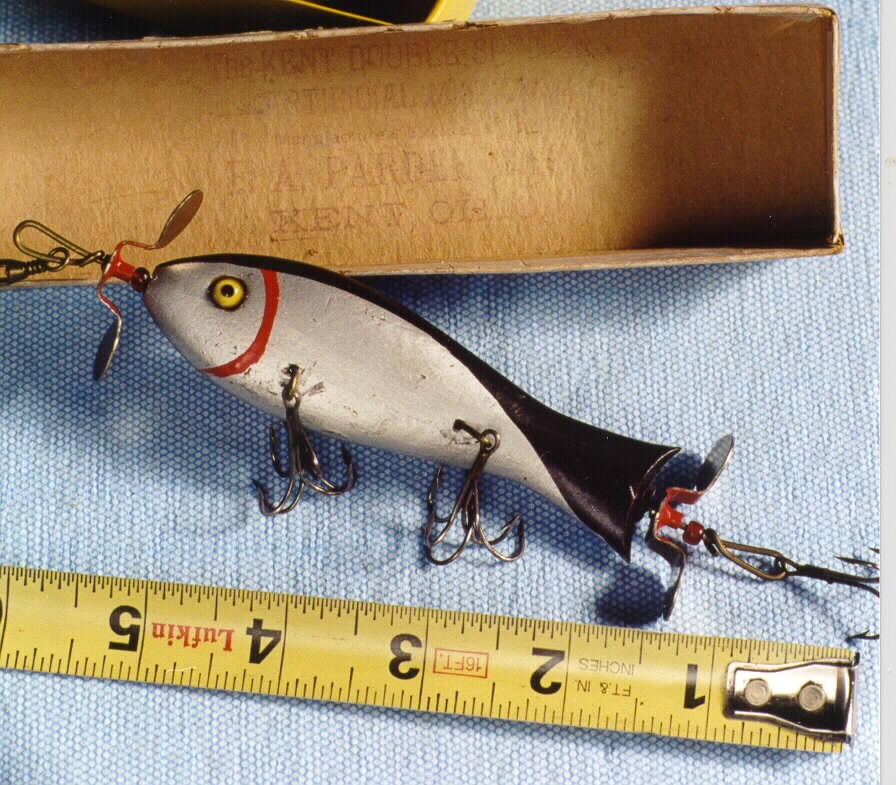 Vintage Pfeiffer's Live Bait Holder Co Glass Minnow Tube Lure For Sale