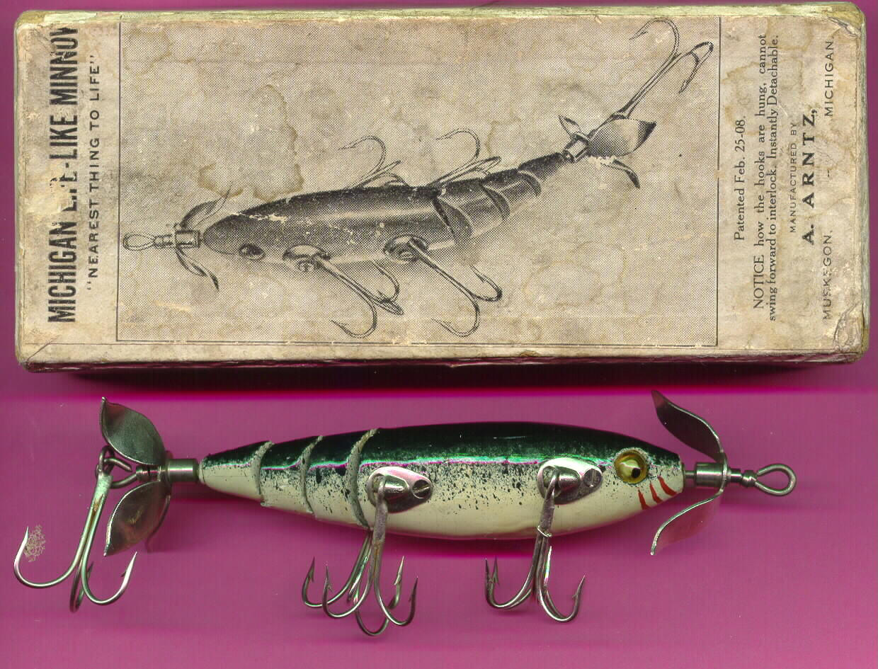 MYSTIC MINNOW FISHING Lure kit 1952 vintage Crankbait pictorial $5.99 -  PicClick