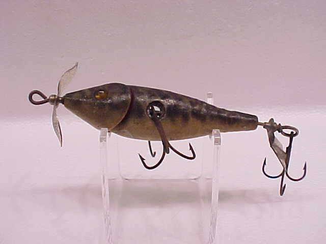 Shakespeare Rhodes Torpedo Lure  Antique fishing lures, Lure