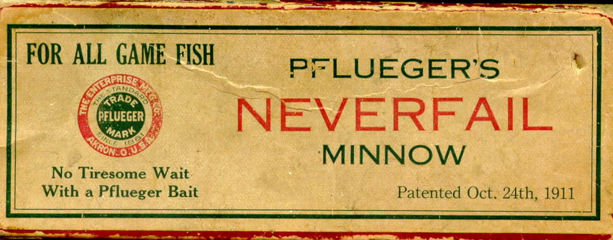 Pflueger Antique Lure Boxes