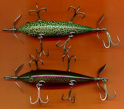 Pflueger Metalized Minnow In Original Box.