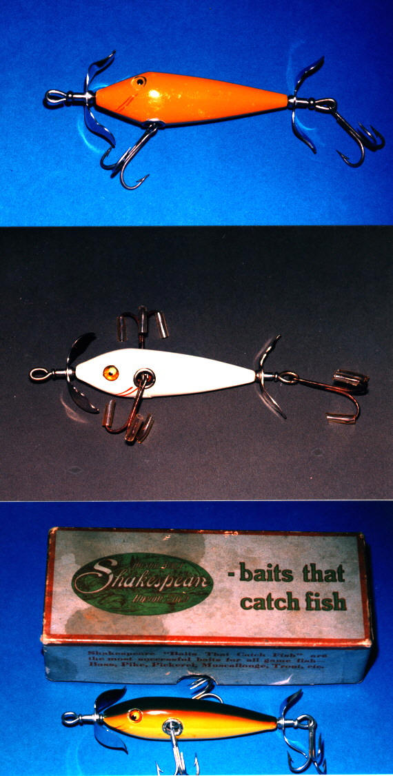 Shakespeare Antique Fishing Lures