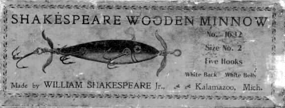 Shakespeare Antique Fishing Lure Box Prices
