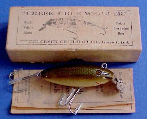 Early Creek Chub fishing lures