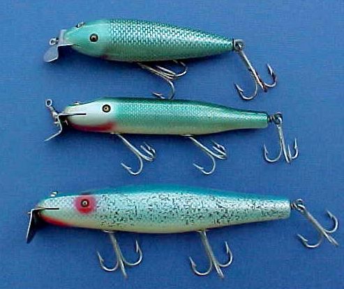 Vintage Creek Chub Fishing Lure, Glass Eyes, Jointed Large Tackle, Wooden  Red & Green Collectible, Fisherman - Yahoo Shopping
